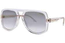 Carrera Victory C-10/S REJ Sunglasses Men's Crystal/Gold/Grey Shaded Gold 59mm