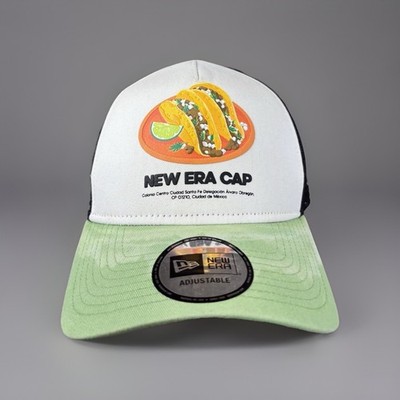 New Era Cap Trucker Mütze Taco SnapBack Mesh Baseball Streetwear Grün Hipster