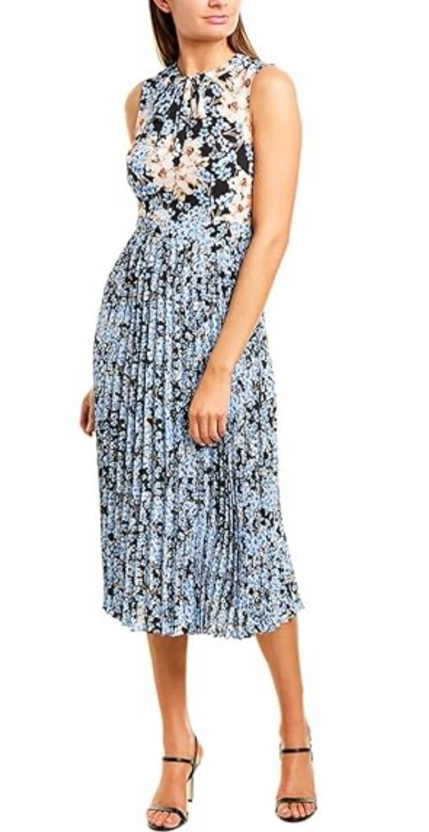 strapless open back dress Maria Lucia Hohan Riley Pleated Metallic Maxi Dress main image 1