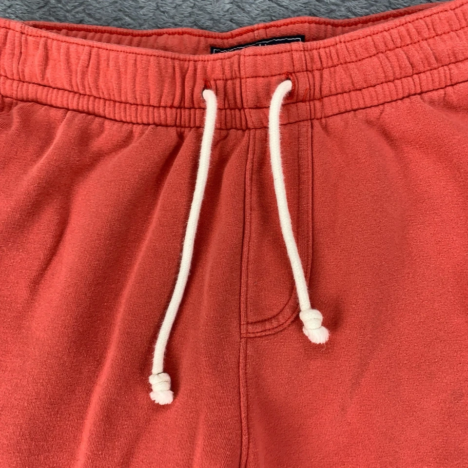 Pantalones Cortos De Colección Abercrombie Fitch Para Hombre Pequeños Salmón Cintura Elástica Cordón Y2K Foto 2 de 4