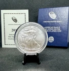 2012-W Burnished American Silver Eagle with OGP & COA! 1 Oz .999 Silver