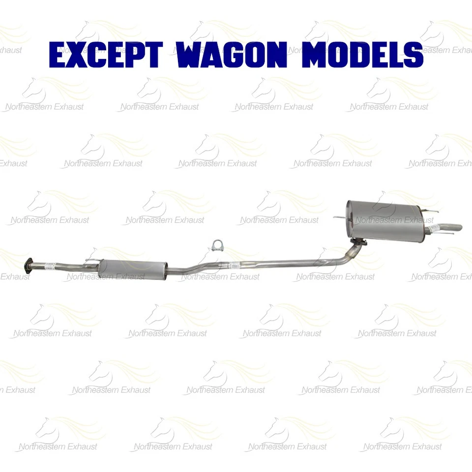 Kit de escape silenciador resonador de acero inoxidable se adapta a: Toyota Camry 1994-1996 2,2 L Foto 4 de 4