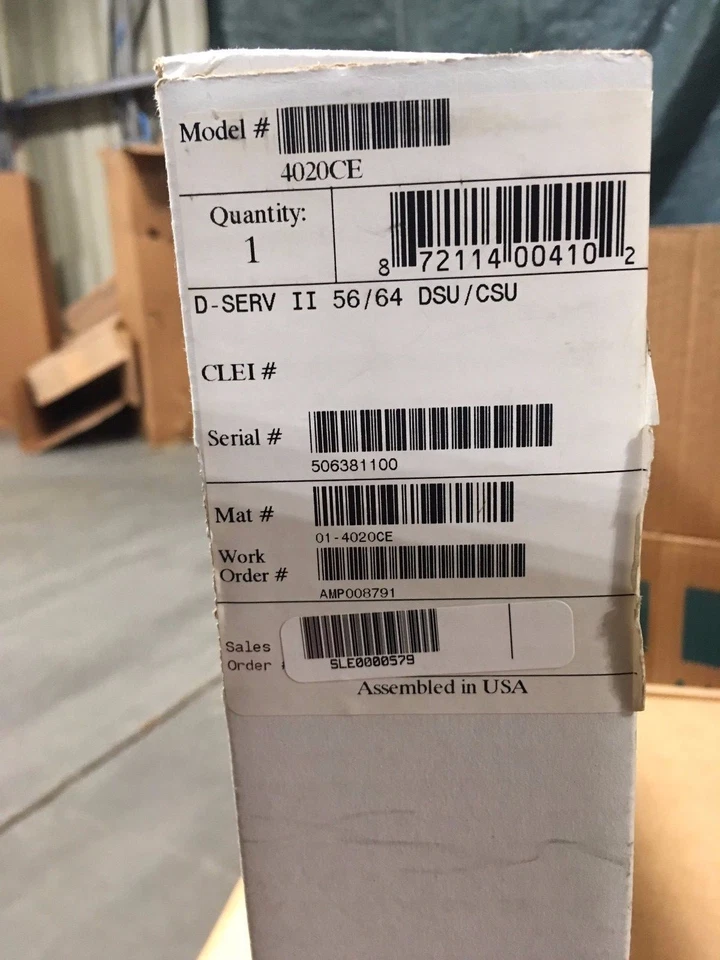 Kentrox D-Serv II 56/64 DSU/CSU 4020CE - Image 2 of 4