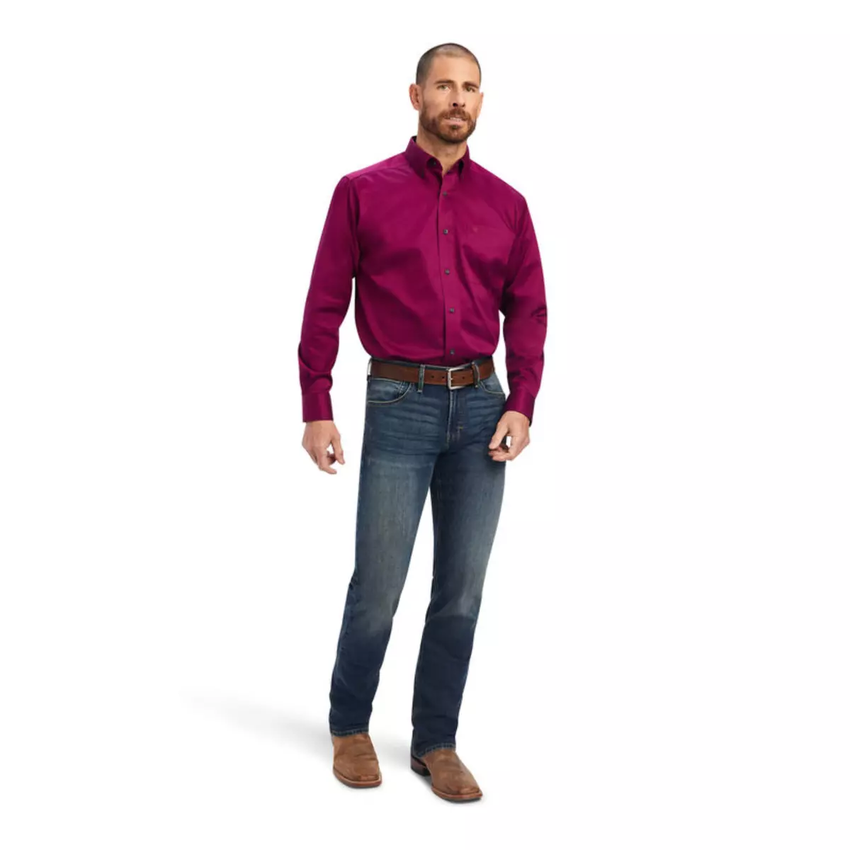 Mens magenta best sale shirt