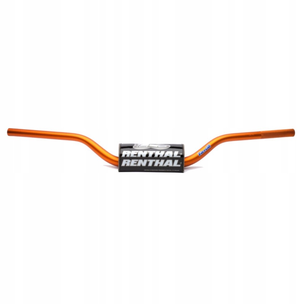 Guidon 28.6mm MX Fatbar RC High orange guidon motocross surélevé avec mousse