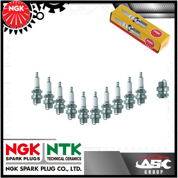 NGK Yellow Box Spark Plug - Stk No: 3020 - Part no: AB-2 - x10