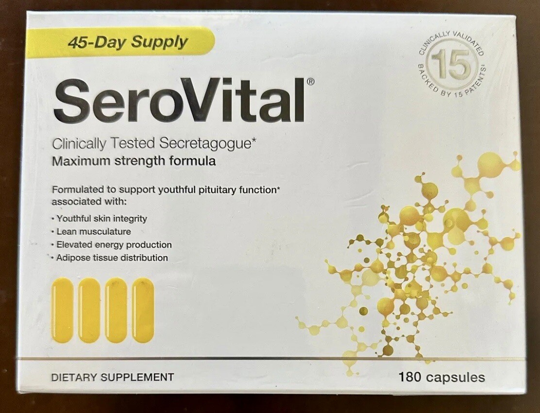 SeroVital Dietary Supplement 180 count 45 Day Supply Maximum Strength