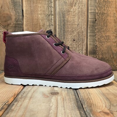 MENS US 10 UGG NEUMEL BOOT CORDOVAN TWINFACE SHEEPSKIN  display picture 2