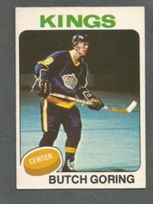1975-76 OPC O-Pee-Chee Hockey Butch Goring #221 Los Angeles Kings EX/MT *2