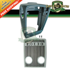 D4nn8n202e Grille Shell & D5nn8200c Grille W/holes Kit For Ford Tractors 2600+