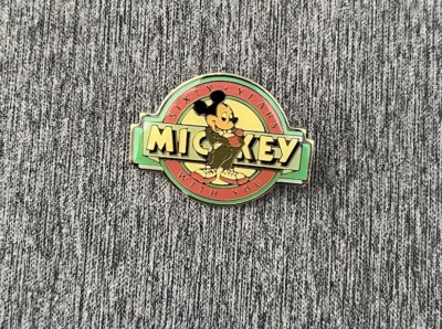 ディズニー Mickey 60 Years With You 1935 DISNEY MICKEY MOUSE 60 YEARS WITH YOU RARE VINTAGE PIN ~ FREE