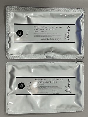 CASMARA ALGAE REAFFIRMING MASK 2020 Gel & Powder Set Of 6 EXPIRED READ DISC