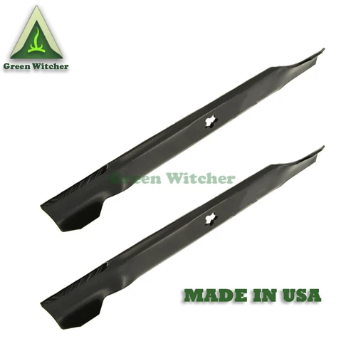 2X Bar Blade For 38" Husqvarna LT120 LRH130 LT1238 LT1538 LT1597 LTH1797 LT19538 - Picture 1 of 2