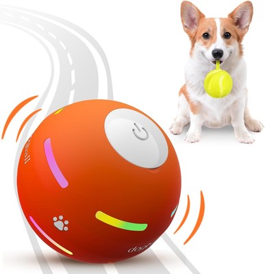 Interactive Dog Toys Dog Ball,[2025 Newly Upgraded] Durable Motion Activated