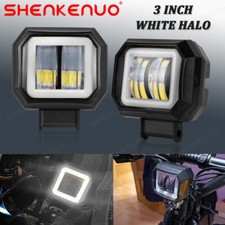 3 Inch Led Work Light Cube Pods Spot Flood Offroad Lights Truck Driving Fog