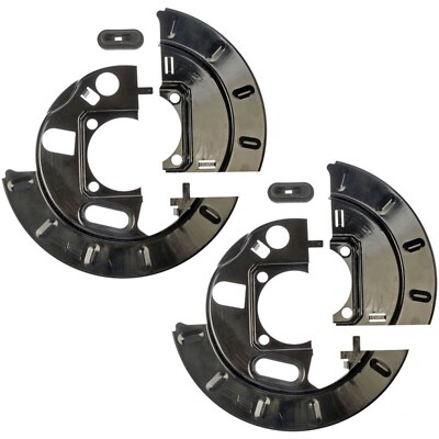 Dorman SET-RB924213-2 Set of 2 Brake Dust Shields Rear for Chevy SaVana Pair