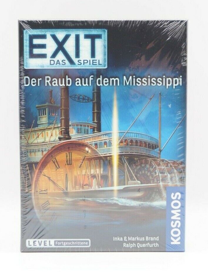 Thumbnail - Exit Das Spiel Der Raub Auf Dem Mississippi Neu Und Verschweißt