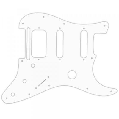 USA PICKGUARD für FENDER  FISHMAN TRIPLEPLAY STRATOCASTER  HSS 3Ply PG WHITE WBW
