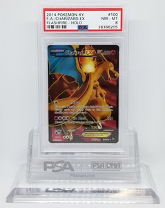 Psa 7 Near Mint Charizard Ex 100 106 Xy Flashfire Full Art Pokemon Card Toys Hobbies Lenka Creations Collectible Card Games Accessories