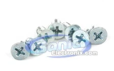 Metra ISOPK ISO Screw Pack, Four 10-24 x 1/2 Flat Head and Four