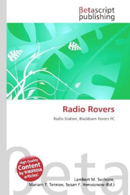 Radio Rovers Lambert M. Surhone (u. A.) Taschenbuch Englisch Ean