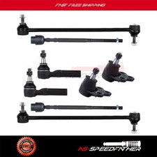 New Inner Outer Tie Rod End Link Stabilizer Sway Bar 8set For Pontiac Grand Prix