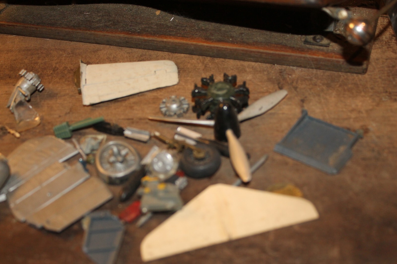 Vintage Junkyard Model Kit PARTS LOT Military eBay