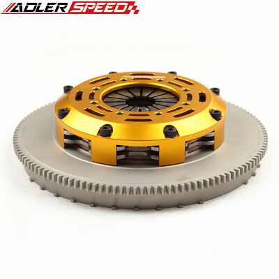 RACE TWIN DISC CLUTCH KIT + FLYWHEEL for 07-20 NISSAN 350Z 370Z INFINITI G35 G37