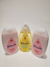Johnson's baby lotion, 10.2 OZ per bottle. Lot of 2 head to toe wash 10.2 OZ