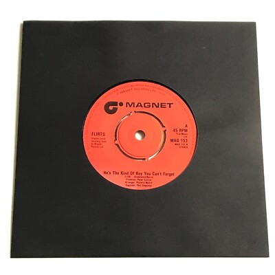 Flirts - He's The Kind Of Boy You Can't Forget 7'' Vinyl Record - MAG 153  EX/EX