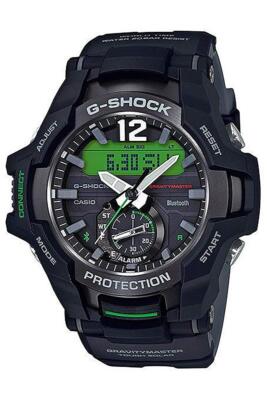Casio Watchband GR-B100 GRB-100 1A3. Gravity Master Black Resin