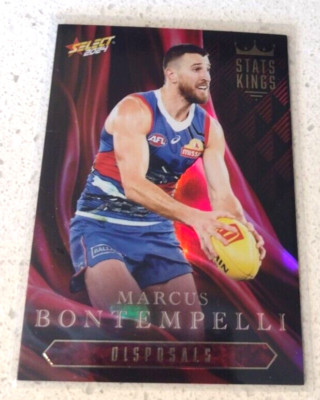 2024 Footy Stars Marcus Bontempelli Stats Kings SK86 Western Bulldogs