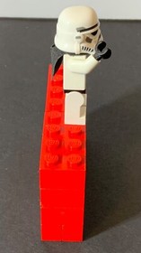 VTG Lego Star Wars Minifigure Sandtrooper Black Pauldron sw0271 Set #8092 +Gun