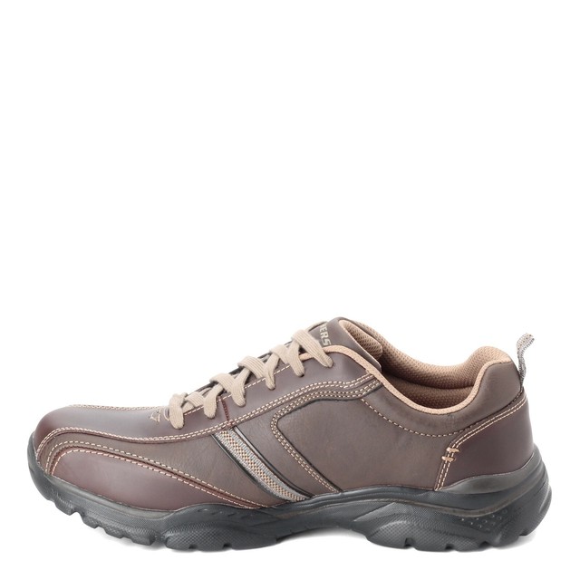 skechers mens rovato larion shoes black