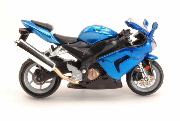 Kawasaki Ninja ZX-10R Motorbike 1:18 Modell 51014 Bburago-image