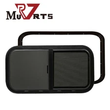 30" x 15" RV Window Replacement Horizontal Slide, Camper Trailer Tinted Window