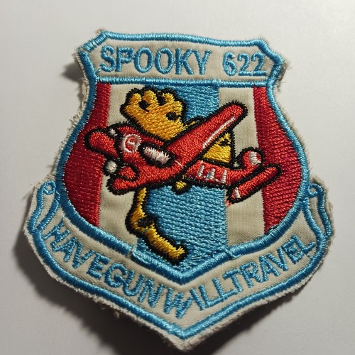 HAVE GUN WILL TRAVEL USAF SPOOKY GUNSHIPS 622 VIETNAM WAR PATCH