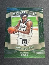 2023-24 Panini Donruss Optic JRUE HOLIDAY Milwaukee Bucks WINNER STAYS #9