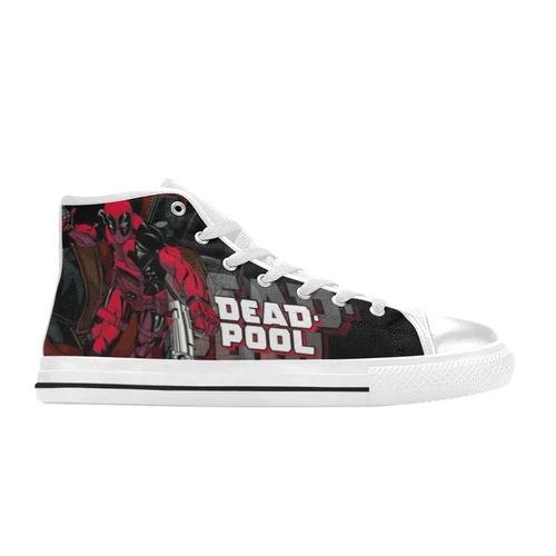 Deadpool 4 High Top Sneaker , Shoes Athletic