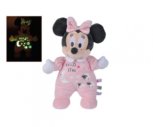Simba 6315872503 - Disney Minnie GID Nuit Étoilée, 25cm - Neuf - Photo 1/1
