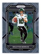 2022 Panini Prizm #227 Braxton Berrios   Football  New York Jets