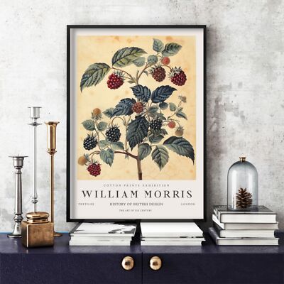 William Morris Druck, William Morris Ausstellungsposter Blackberry (112c)