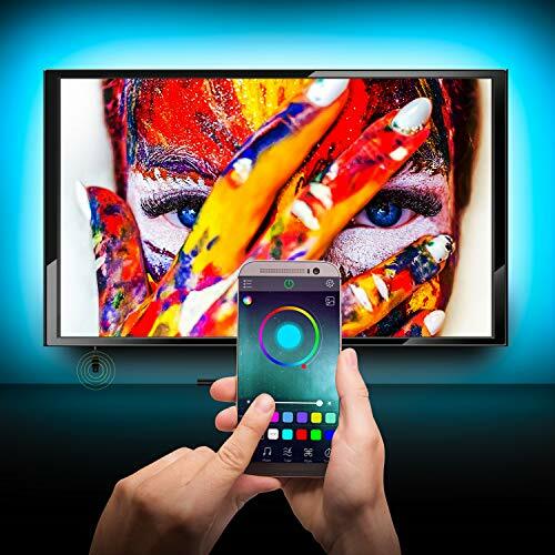 NEW! LED Strip Lights for 56''-75'' TV & Remote App Control TV Backlight Color - Picture 5 of 7