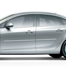 For Buick Verano 2012-2017 Painted Side Moldings W Chrome Inserts Cf-verano