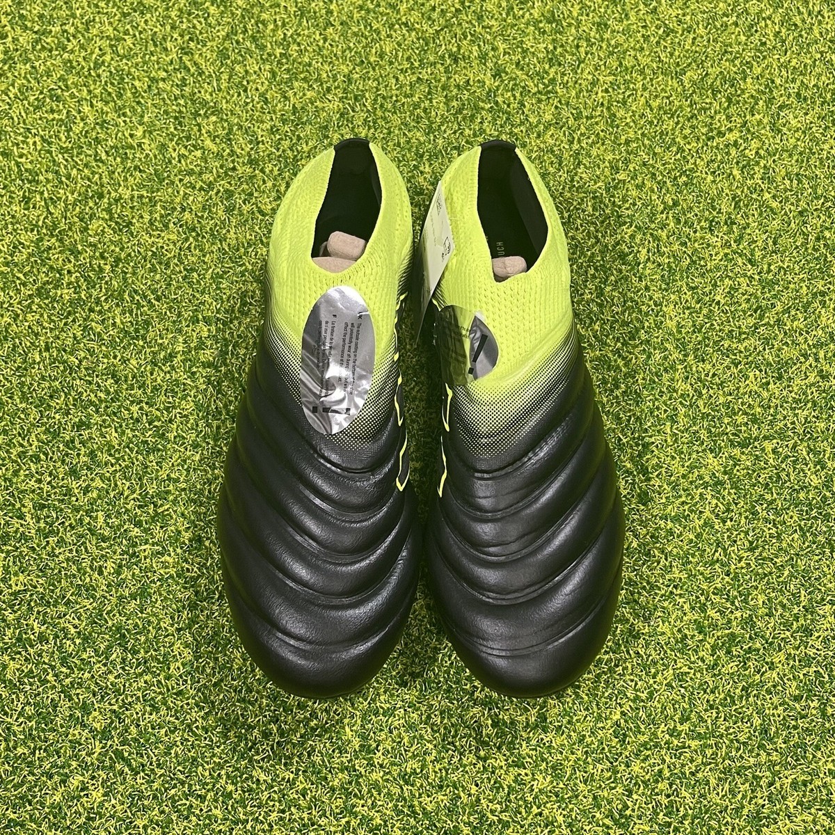 adidas - COPA 19 ＋ SG Adidas Copa 19+ SG Size 7.5 Soccer Cleats Black Neon Yellow