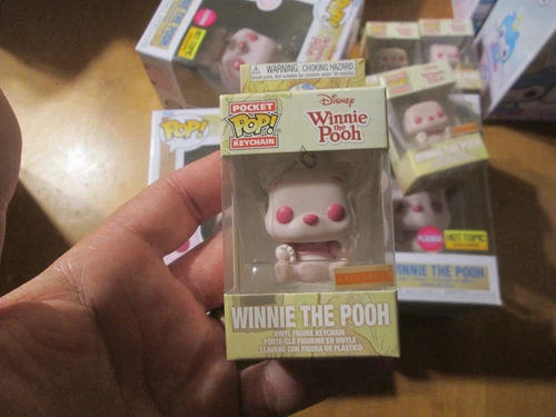 FUNKO POP POCKET KEYCHAIN DISNEY WINNIE THE POOH CHERRY BLOSSOM BOX LUNCH