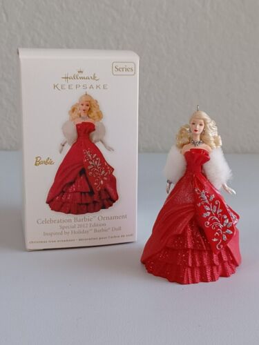 Hallmark Celebration Barbie Ornament Special 2012 Edition #13 Final In Series - Picture 1 of 5