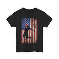 Basketball Player Shirt, Basketball American Flag Shirt, Sports Lovers Shirt