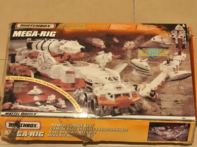MEGA-RIG POWERED SPACE BASE VON MATCHBOX 35854 VON 1998 OVP BOX