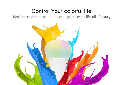 MiLight Miboxer E27 12W RGB+CCT LED Bulb Spotlight FUT105 110-220V - Picture 2 of 6